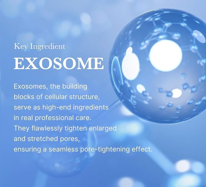 Diagram of an exosome, the key ingredient in EXO HAIR MD treatments